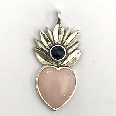 Corazón Salvaje cuarzo rosa