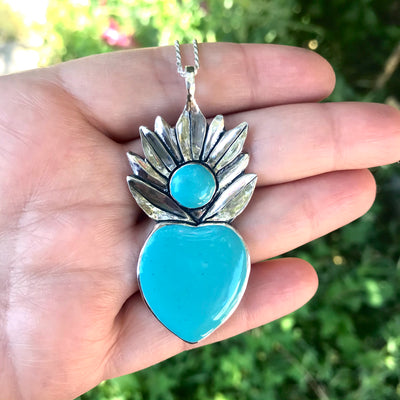 Corazón Salvaje Turquesa
